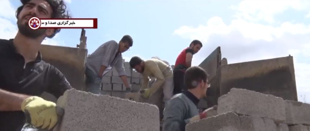 ساخت و ساز واحدهای مسکونی اردوهای جهادی در مناطق محروم استان خوزستان
