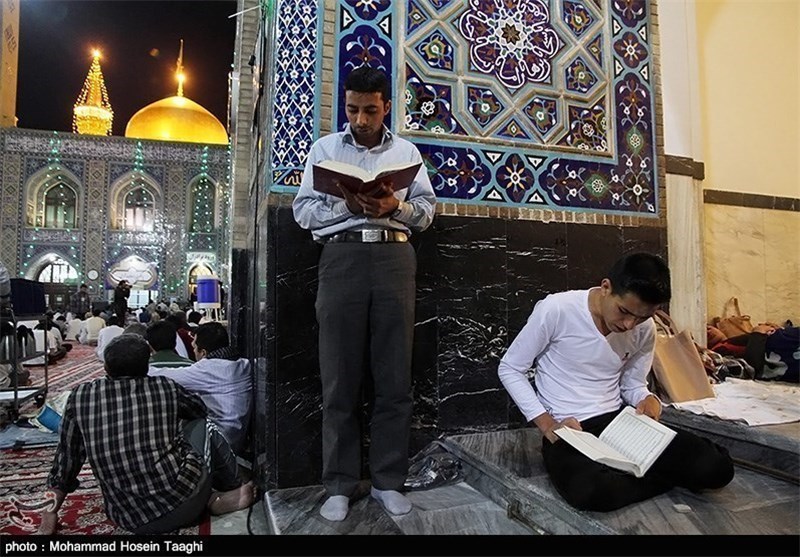 اعتکاف 2 هزار نفر درمسجد گو هرشاد حرم مطهررضوی