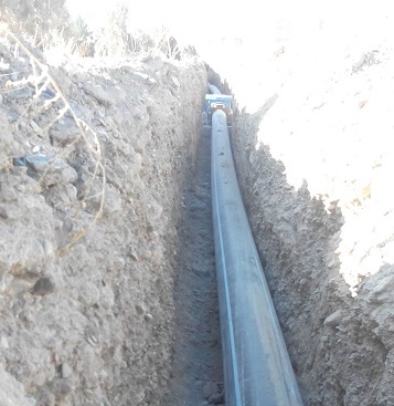 جداسازی آب شرب از فضای سبز در پارک سرو بیرجند