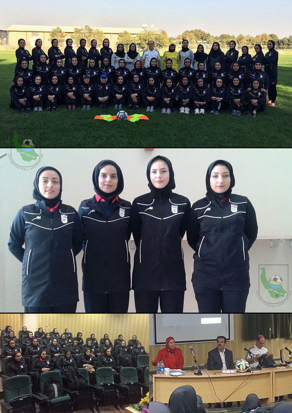 موفقیت 4 داور گیلانی در آزمایش پیش فصل لیگ برتر فوتبال بانوان کشور