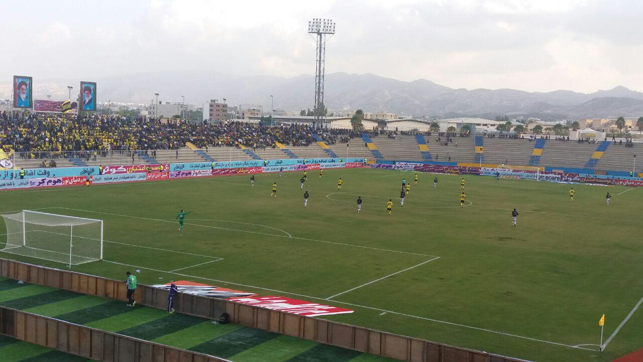 برد پارس جنوبی جم مقابل مهمان مشهدی خود