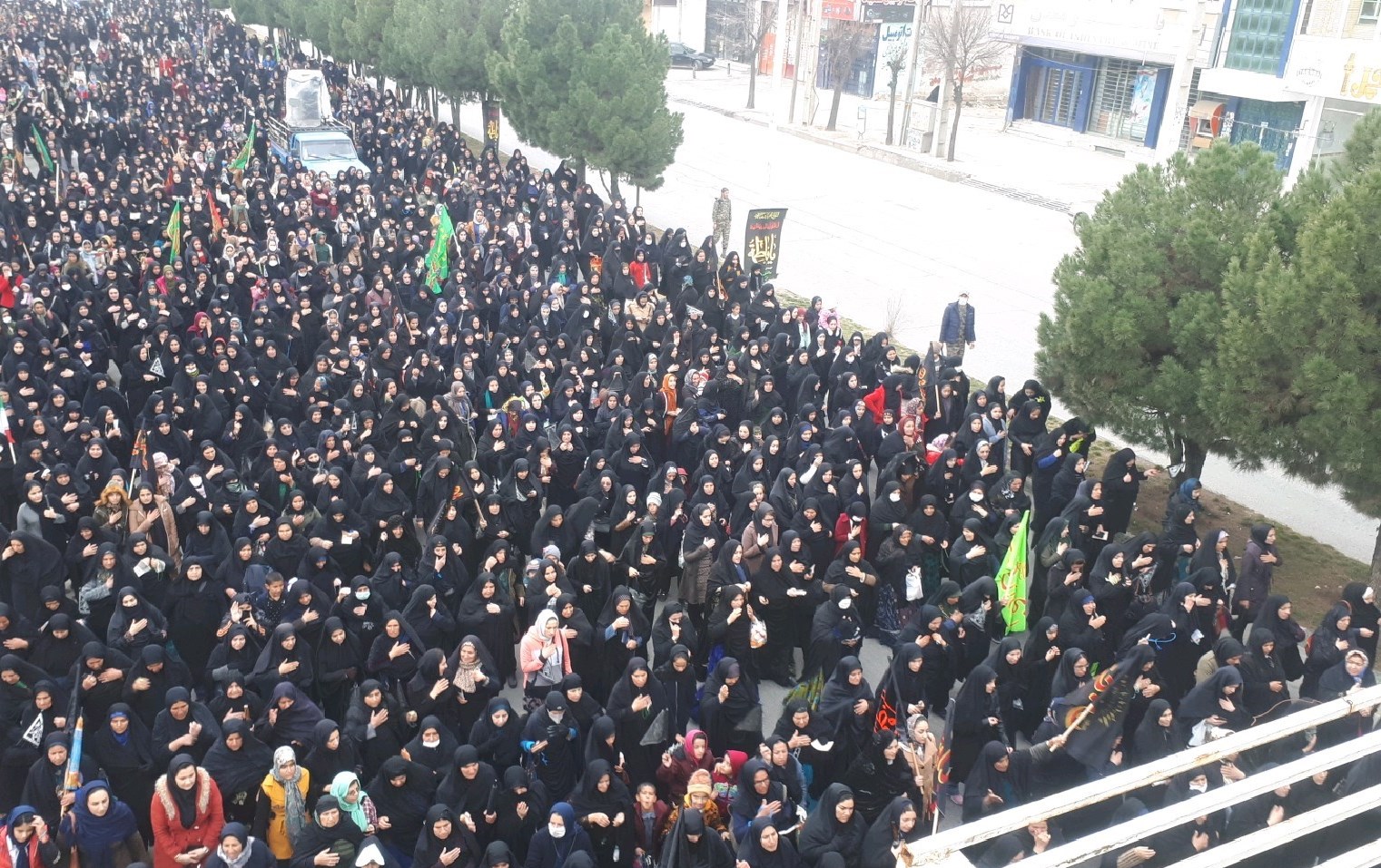 آیین عزاداری حرم تا حرم در یاسوج