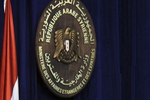 نامه دولت سوریه به دبیر کل سازمان ملل