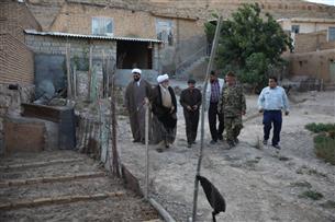 حضور تولیت آستان قدس رضوی در روستای محروم گوجگی