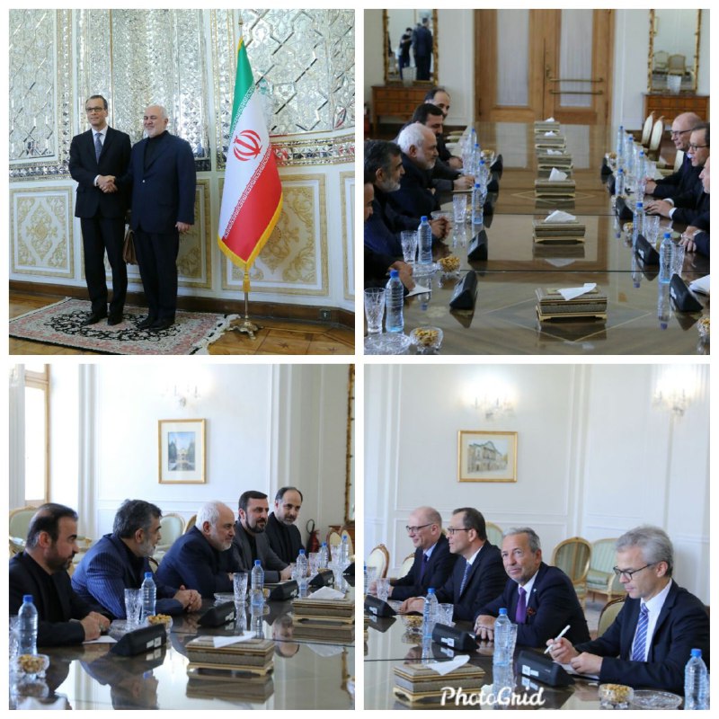 دیدار سرپرست موقت آژانس بین المللی انرژی اتمی با ظریف