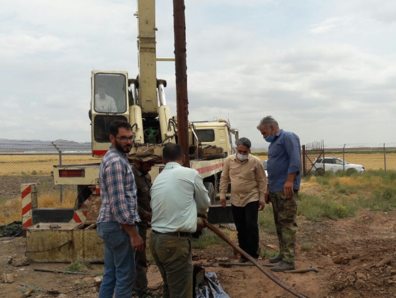 رفع مشکل آب دامداران فریمان رفع مشکل آب دامداران فریمان