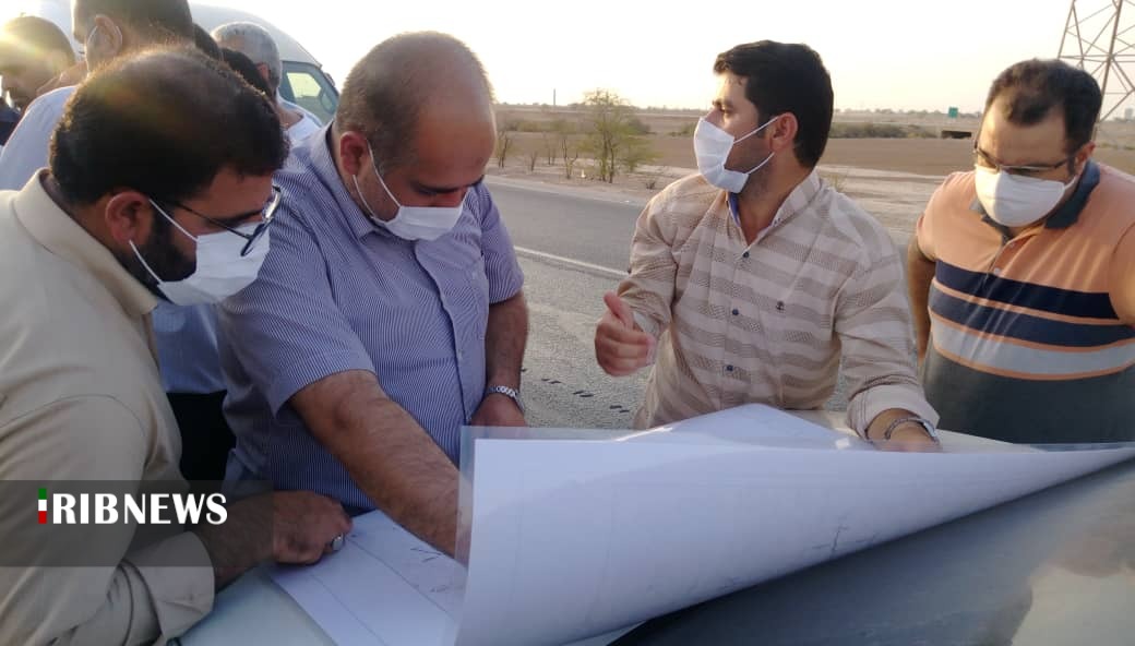 بازدید از منطقه کم برخوردار غیزانیه