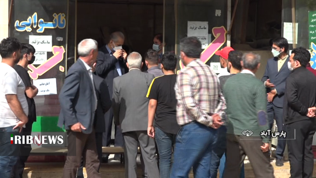 کمبود نان لواش در پارس آباد 