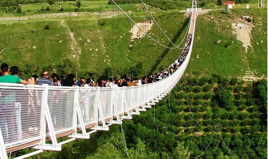 جاذبه‌های گردشگری استان اردبیل؛ پل‌های معلق