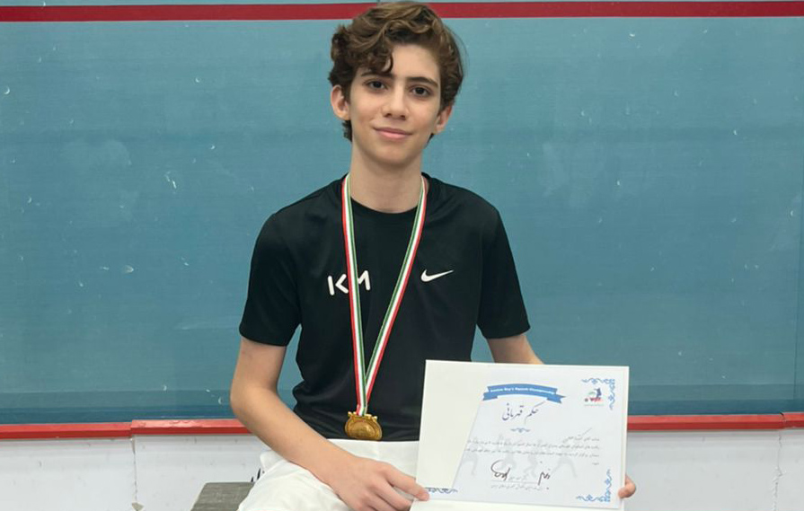 مصلحی، قهرمان مسابقات قهرمانی کشور اسکواش مصلحی، قهرمان مسابقات قهرمانی کشور اسکواش