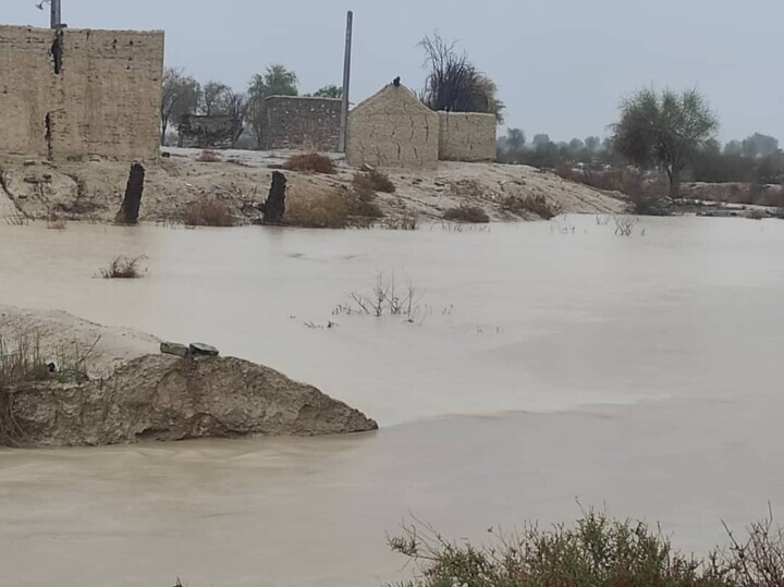 ۱۱ شهرستان سیستان و بلوچستان در محاصره سیل و آبگرفتی