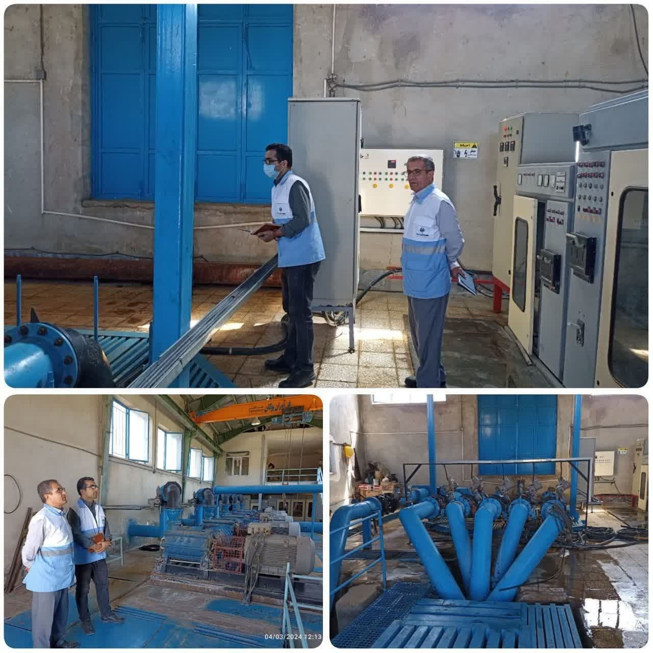 بازرسی از سامانه‌های آب‌رسانی با اولویت اطمینان از سلامت آب شرب در شهرستان بوکان