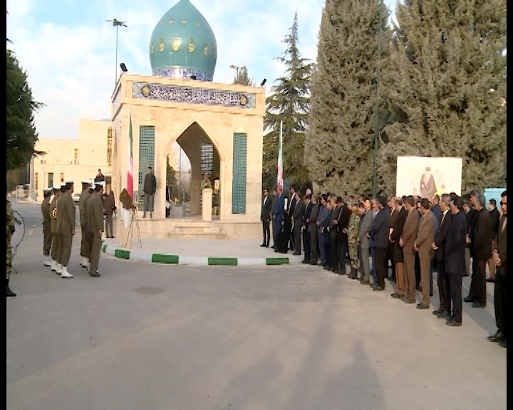 برگزاری آیین رونمایی از یادمان شهید گمنام صبح امروز در استانداری کرمانشاه