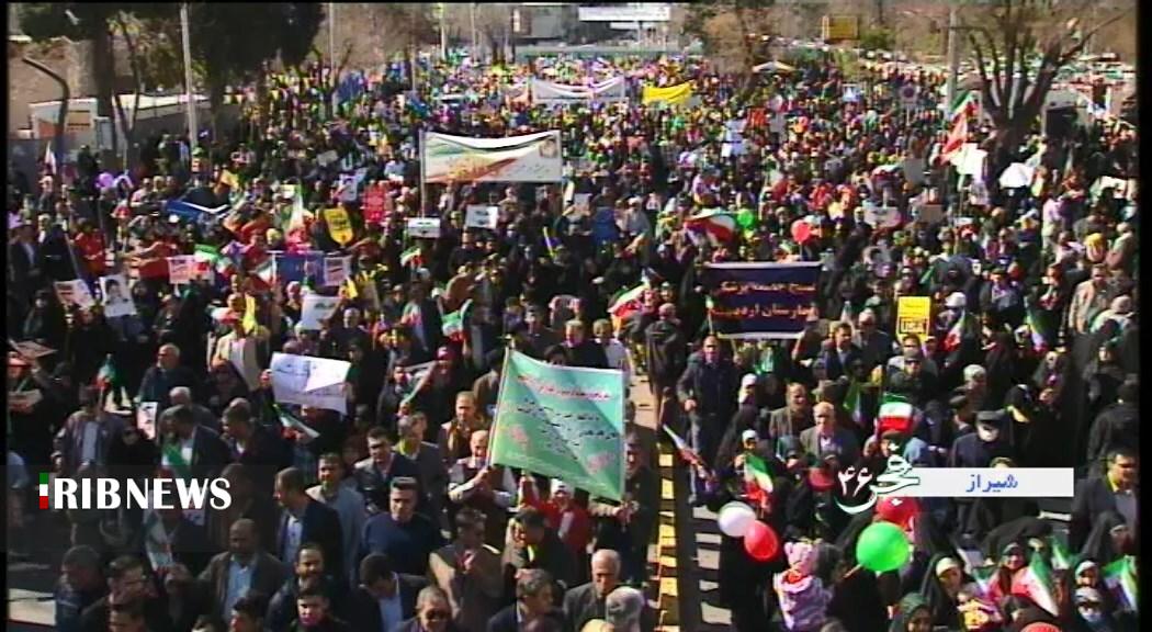 پیام تشکر شورای هماهنگی تبلیغات اسلامی فارس از حضور حماسی مردم استان در راهپیمایی ۲۲ بهمن