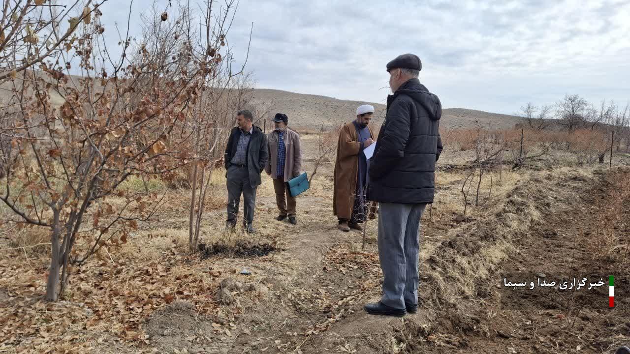 وقف سه قطعه زمین کشاورزی در شهرستان خوسف