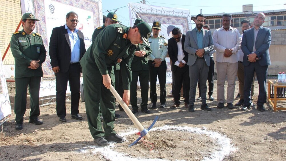 آغاز ساخت مرکز خدمات درمانی بسیج در رودان