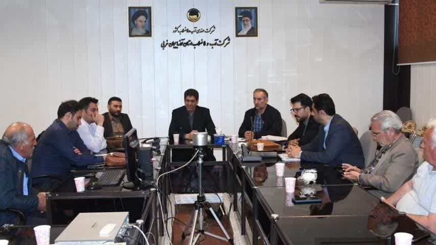 تشکیل جلسه روند نگهداری پمپاژ‌های چاه‌های سرراهی در ارومیه