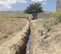 اصلاح و توسعه بیش از یک هزار و ۲۰۰ متر شبکه آبرسانی در روستا‌های شهرستان خوی