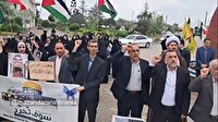 حمایت از مردم غزه؛ تجمع ضدصهیونیستی در مازندران