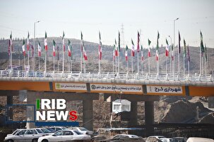 افتتاح پل شهید سید حسن نصرالله آزادراه شمالی کرج