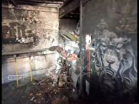 باشگاه ورزشی اسفراین با آتش تروریست‌های مسلح سوخت