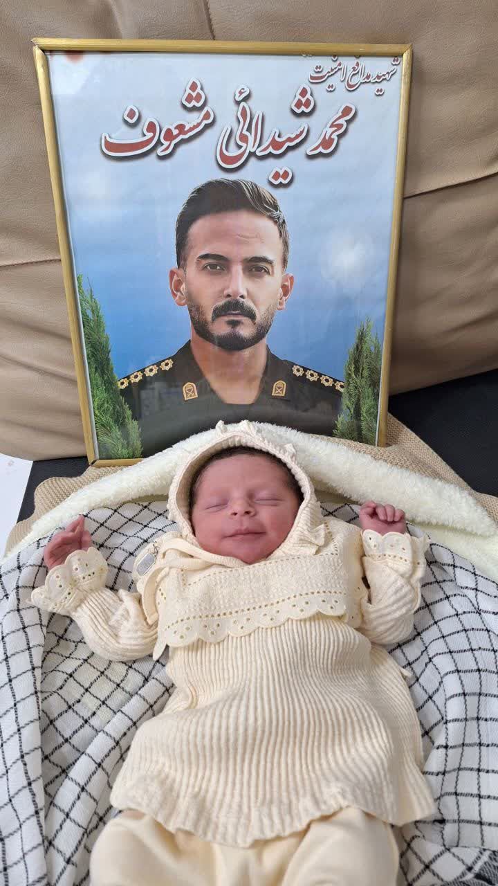 تولد «مها» ۱۲ روز پس از شهادت پدر تولد «مها» ۱۲ روز پس از شهادت پدر