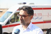 آماده‌باش کامل اورژانس ۱۱۵ قم در جشن نیمه‌شعبان