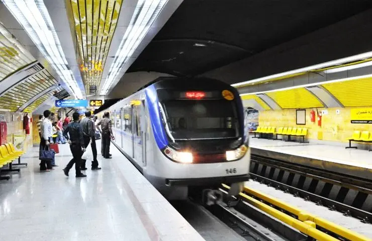 کاهش سرفاصله حرکت قطارها در خط ۶ مترو کاهش سرفاصله حرکت قطارها در خط ۶ مترو