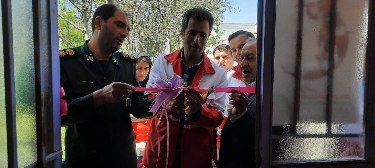 افتتاح خانه هلال شهری شهدای امدادگر در نیر