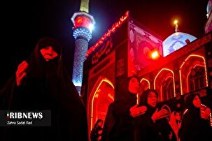 مراسم عزاداری شب هفتم محرم -امامزاده صالح (ع) تجریش