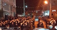 شور عاشورایی عزاداران حسینی در مساجد و تکایای گلستان