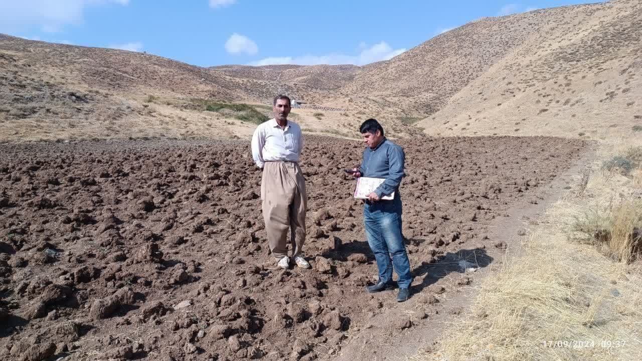 ۱۲ مورد نظارت بر اراضی واگذاری در شهرستان پیرانشهر انجام شد