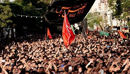 اجتماع عظیم مردم زنجان در روز عاشورا