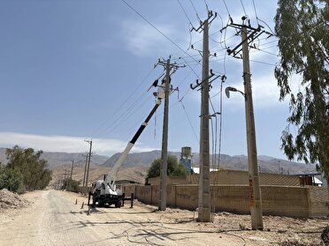 پایداری شبکه توزیع برق در ۲۷ شهرستان فارس