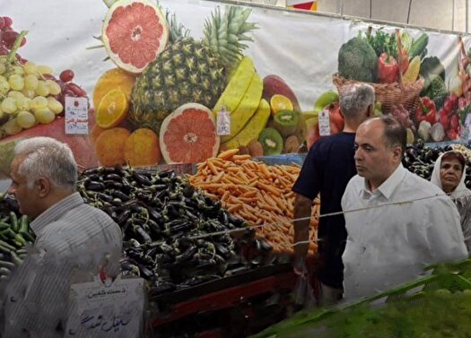 بازدید وزیر جهاد کشاورزی از میدان تره بار