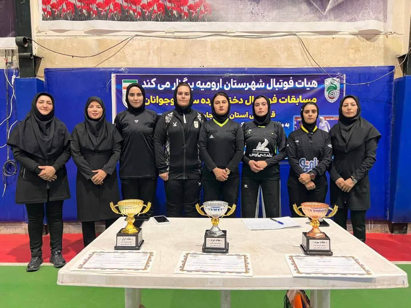 نایب قهرمانی تیم ایمان بوکان در رقابت‌های فوتسال نوجوانان استان