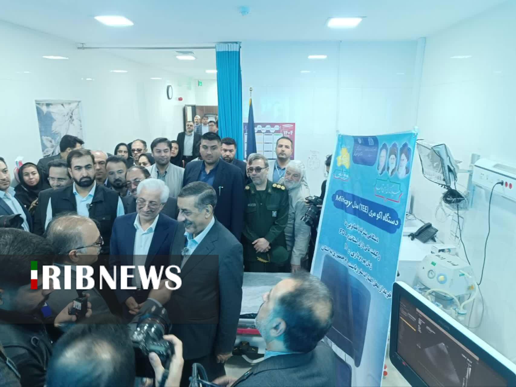 بازدید معاون اجرایی رئیس‌جمهور از دپارتمان قلب بیمارستان امام حسن (ع) بجنورد