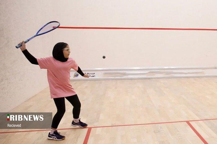 آغاز لیگ اسکواش بانوان خلیج فارس در کیش