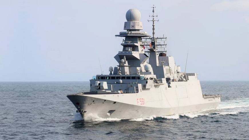 اعزام دومین کشتی نیروی دریایی ایتالیا برای حمایت از ناوگان کمک رسانی غزه