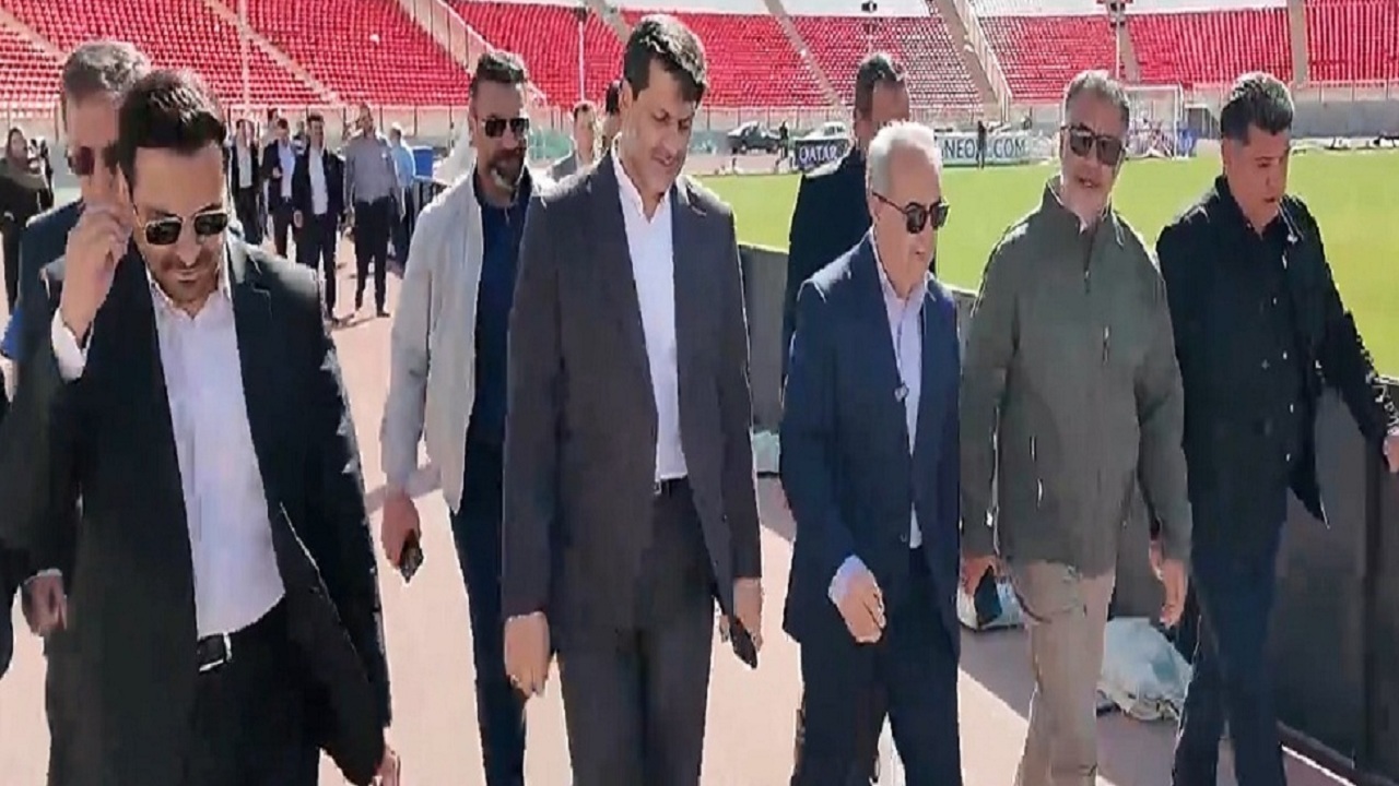 بازدید استاندار آذربایجان شرقی از روند آماده سازی ورزشگاه یادگار امام تبریز