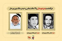 آسمانی شدن پدر شهیدان ملک پور