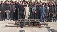 تشییع و خاکسپاری پیکر مادر شهید سردار الفت