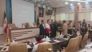 تجلیل ازمقام آوران مسابقات مهارت آموزی سپاه شهدای آذربایجان غربی