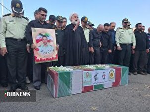 خاکسپاری پیکر شهید میثم علی خواه در املش