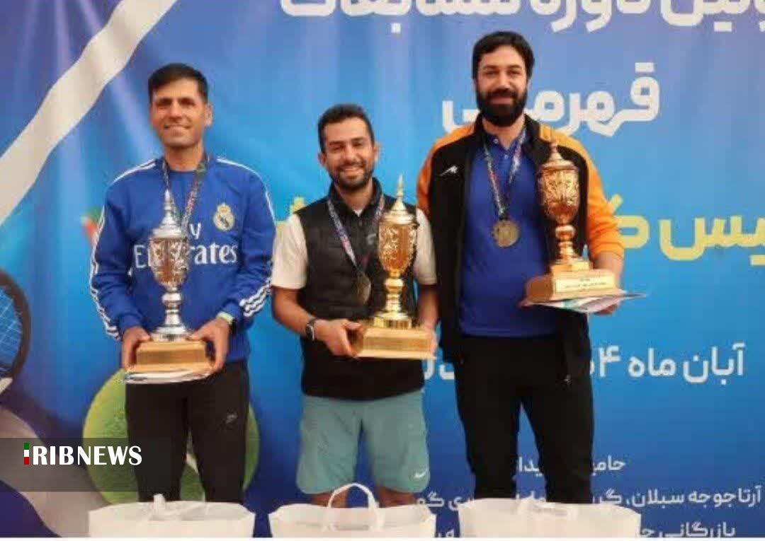 درخشش ورزشکاران تنیس خراسان شمالی در مسابقات کشوری