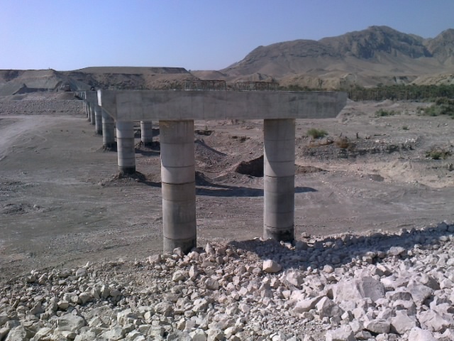 آغاز ساخت پل حاجی آباد در لردگان