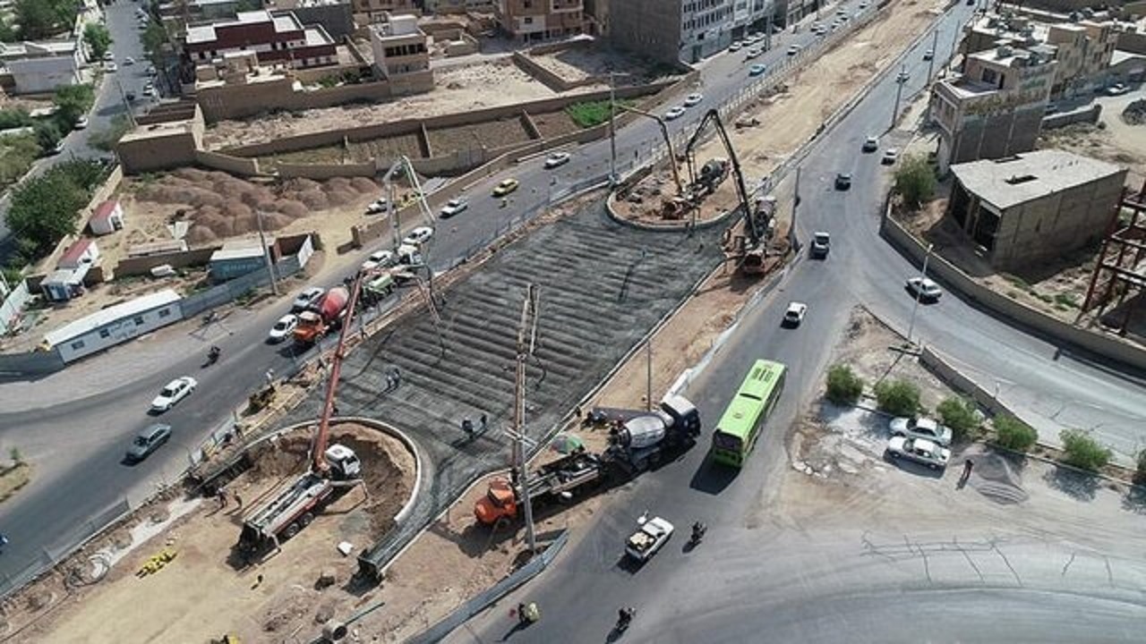 نیم رینگ تکمیلی یزد در آستانه بهره‌برداری