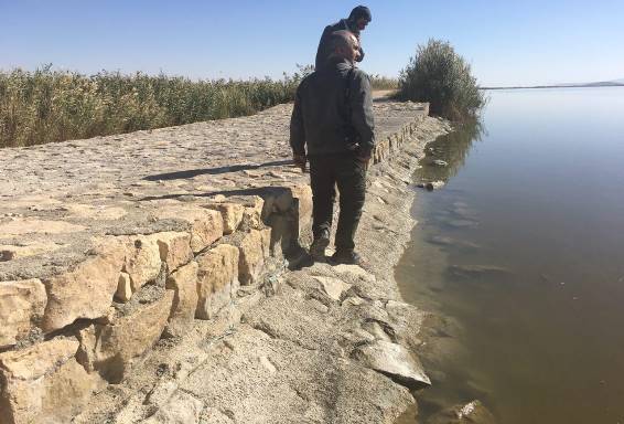 بررسی وضعیت آبی تالاب سولدوز نقده