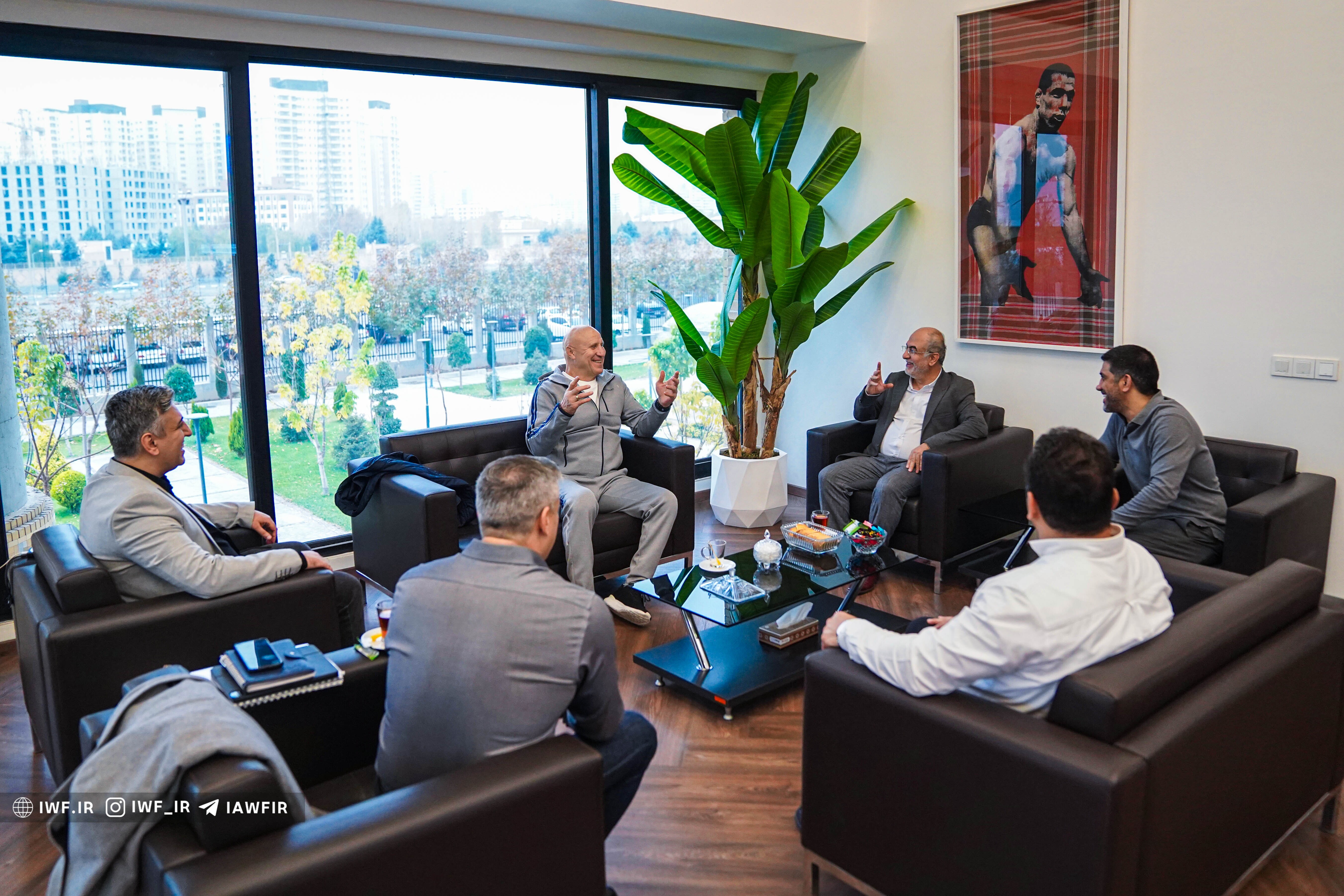 بازدید رئیس فدراسیون و رئیس لیگ کشتی روسیه از امکانات ایران بازدید رئیس فدراسیون و رئیس لیگ کشتی روسیه از امکانات ایران