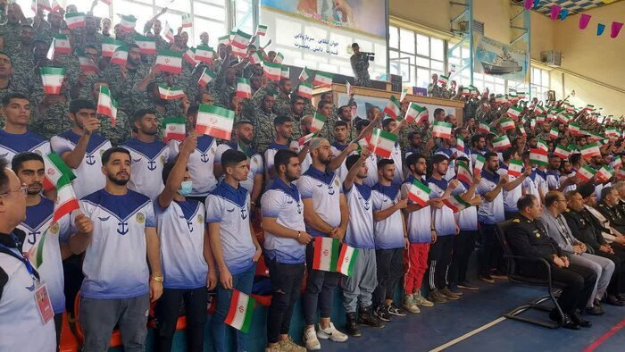 اختتامیه جشنواره ورزشی نیروی دریایی ارتش